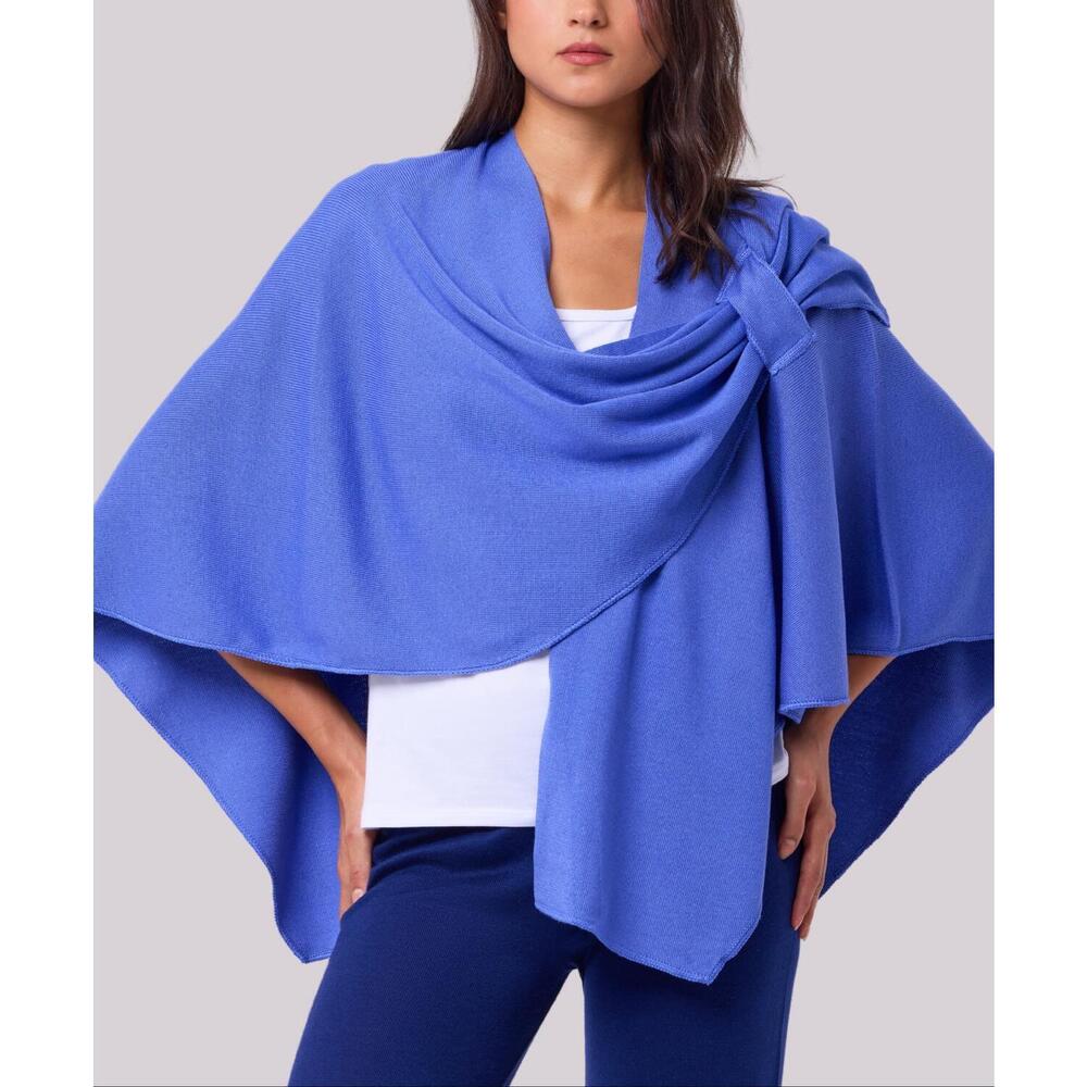 NEW ANGEL APPAREL women's pull thru shawl in lilac